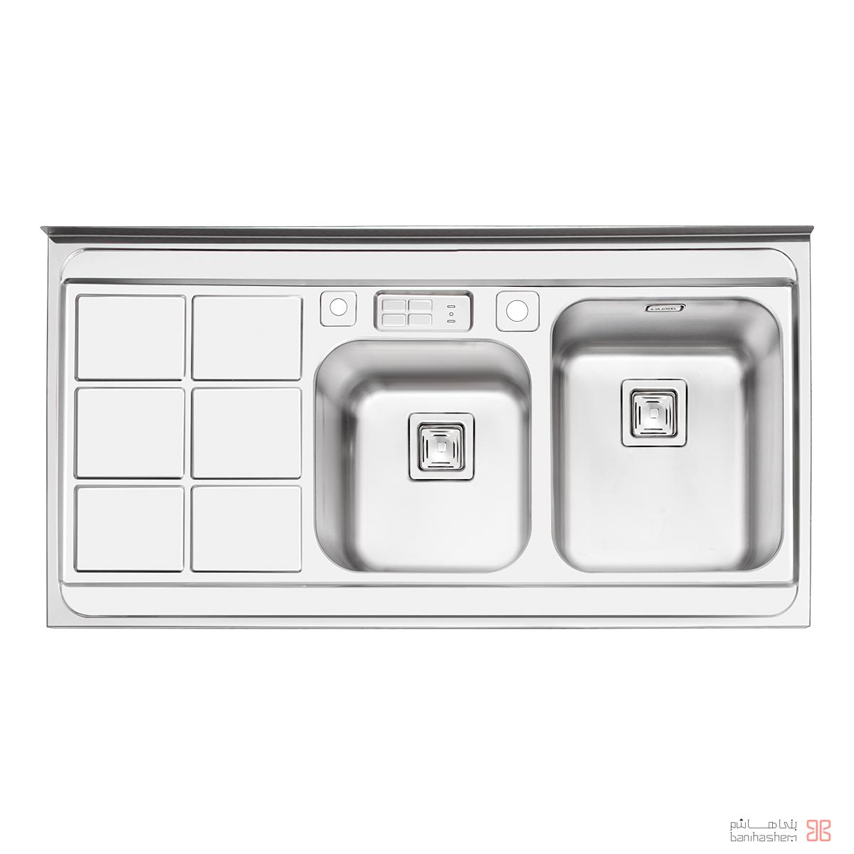 Iliasteel-Sink-1065R سینک ایلیا استیل مدل 1065 - Image 1