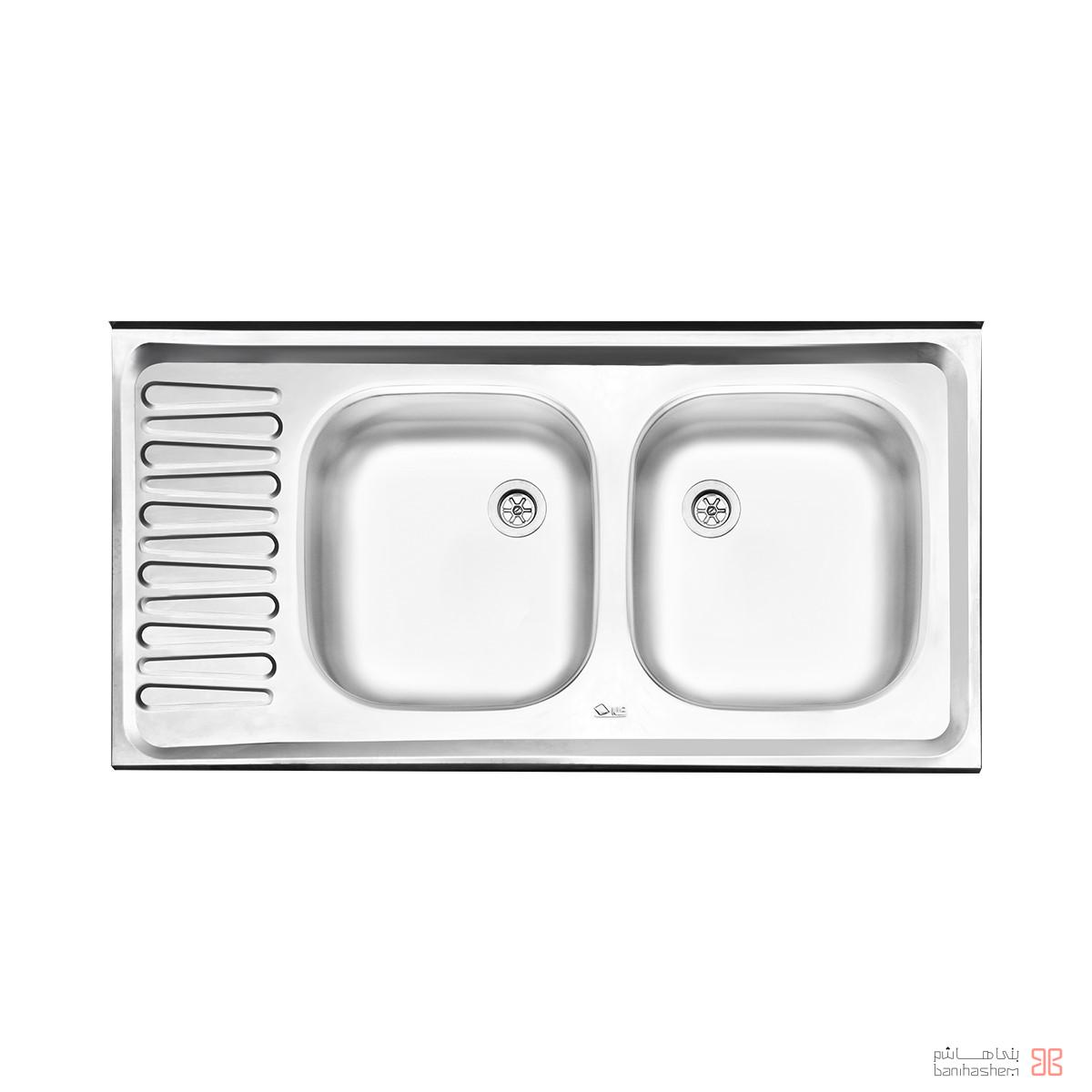 Iliasteel-Sink-221R سینک ایلیا استیل مدل 221 - Image 1