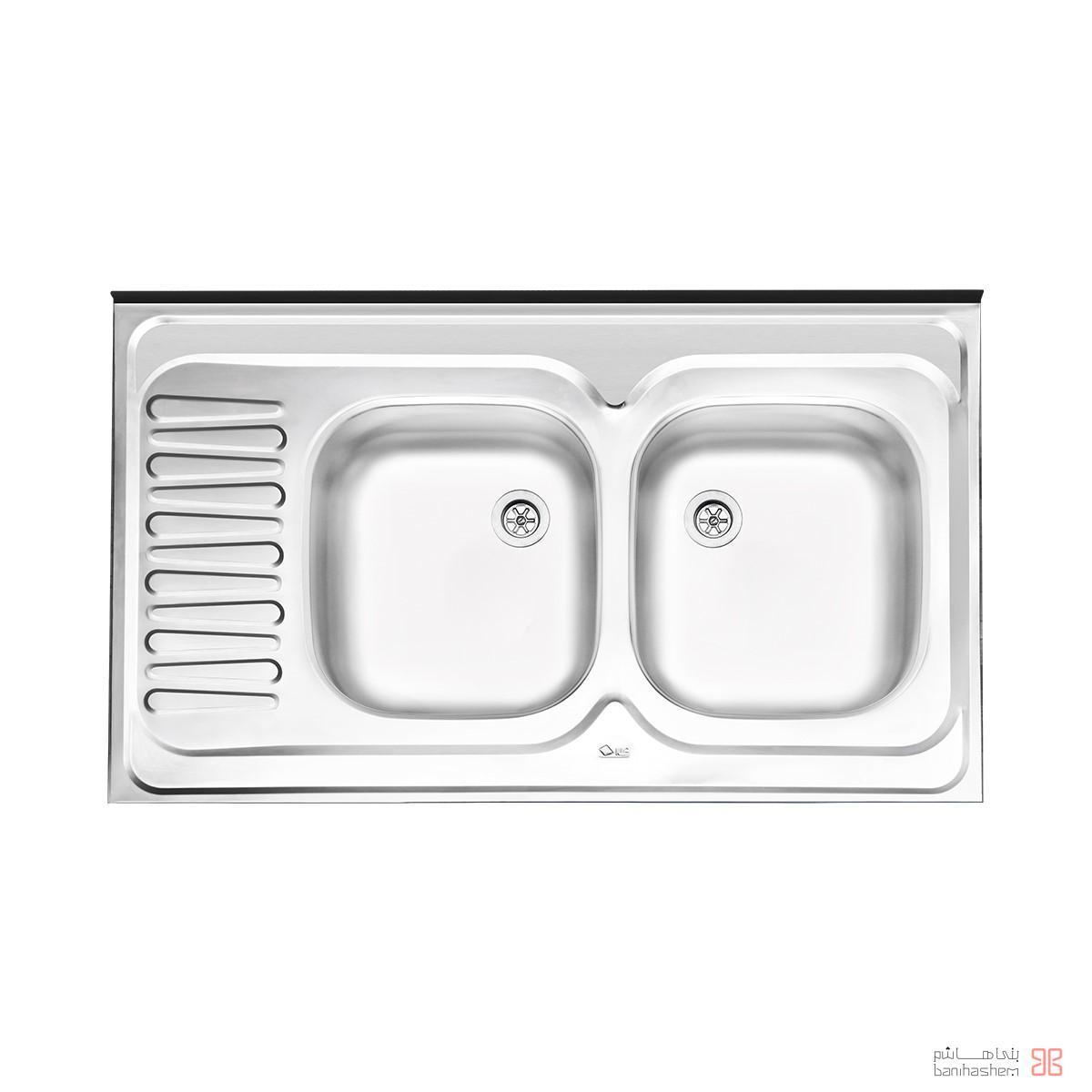 Iliasteel-Sink-222R سینک ایلیا استیل مدل 222 - Image 1