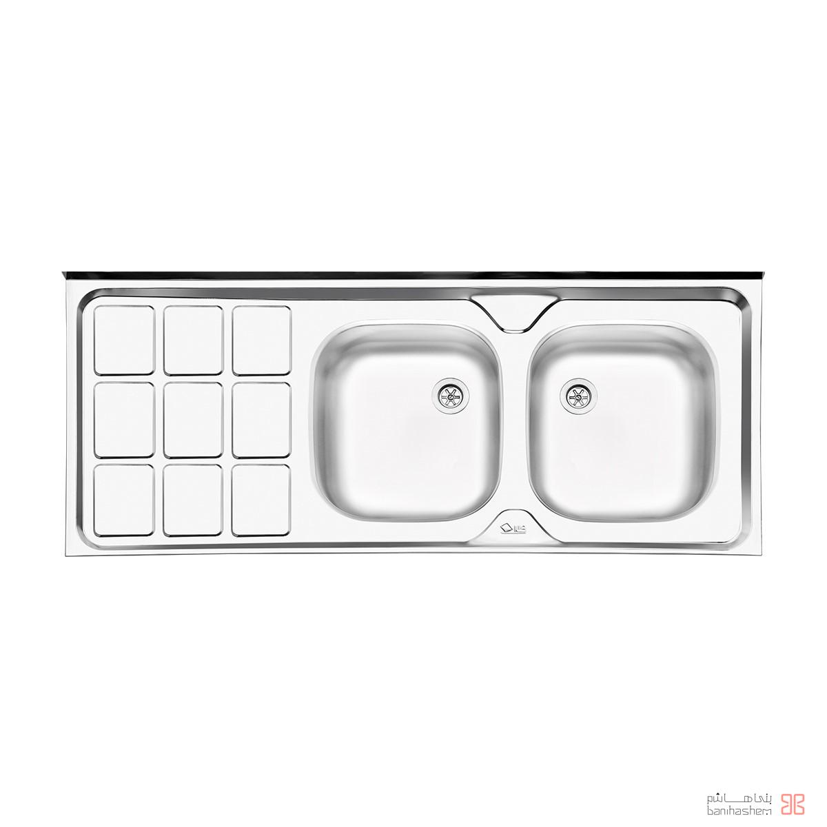 Iliasteel-Sink-233R سینک ایلیا استیل مدل 233 - Image 1