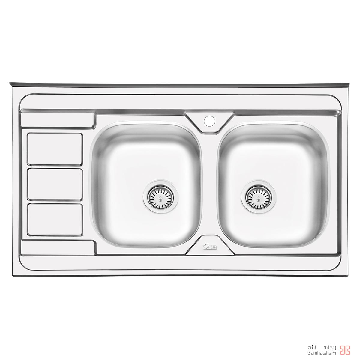 Iliasteel-Sink-3051R سینک ایلیا استیل مدل 3051 - Image 1