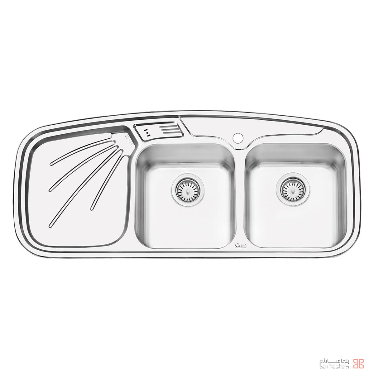 Iliasteel-Sink-4013R سینک ایلیا استیل مدل 4013 - Image 1