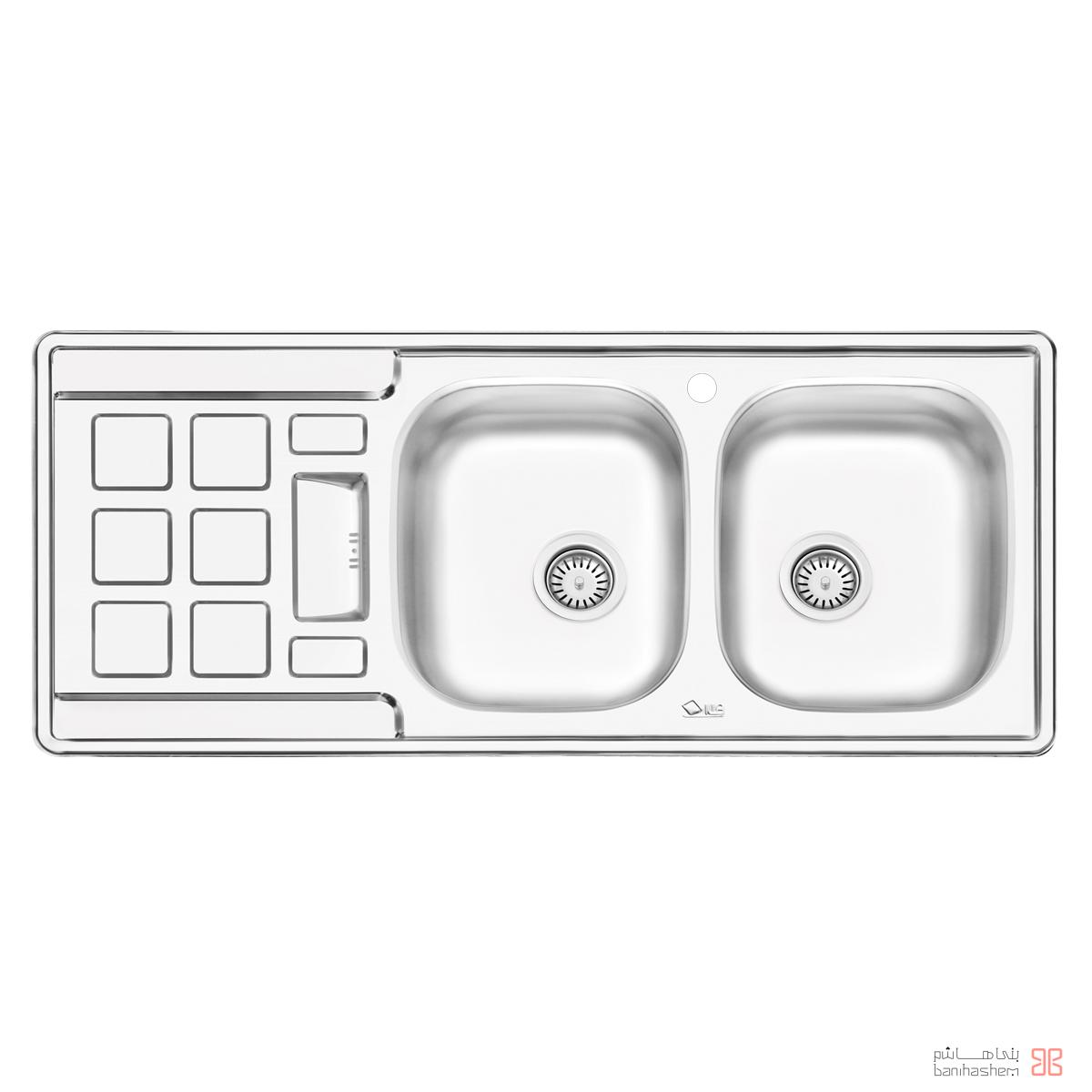 Iliasteel-Sink-4021R سینک ایلیا استیل مدل 4021 - Image 1