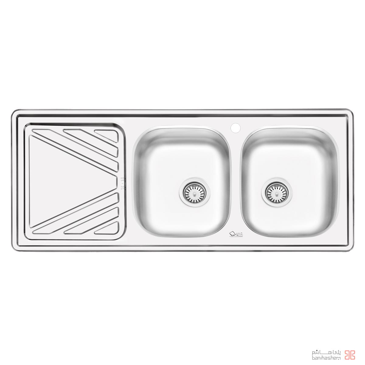 Iliasteel-Sink-4028R سینک ایلیا استیل مدل 4028 - Image 1