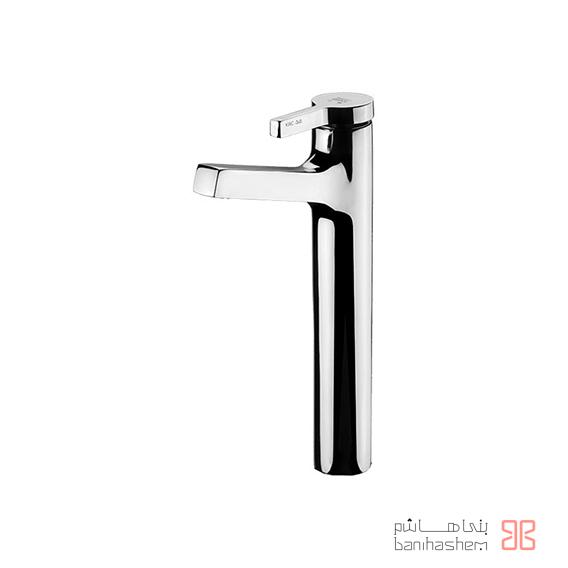 KWC-Roshuii-Ava-Boland شیر روشویی KWC مدل آوا پایه بلند کروم مات - Image 1