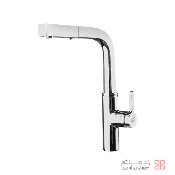 KWC-Zarfshuii-Ava-Pull-Out شیر ظرفشویی KWC مدل آوا شاوری کروم - Image 1