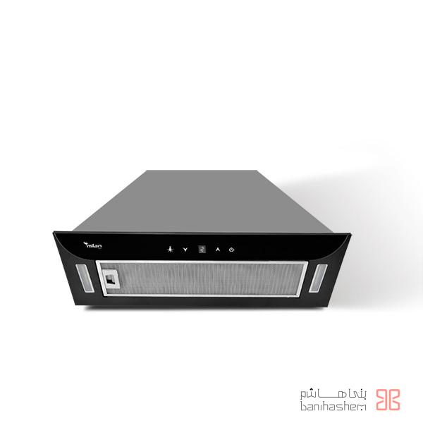 Milan-Hood-Arad-3008-B هود میلان برنز مدل آراد 3008 مشکی عرض 70 - Image 1