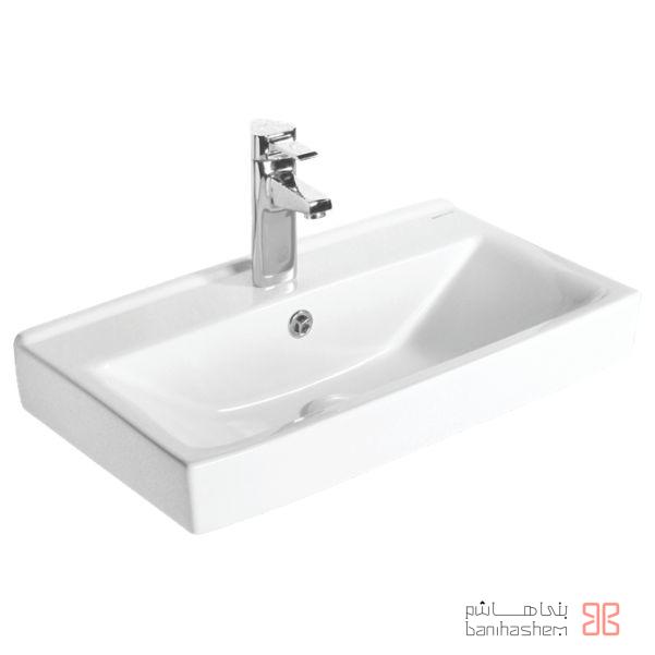 Parsceram-Kabin-Toni60 روشویی روکابینتی پارس سرام مدل تونی60 - Image 1