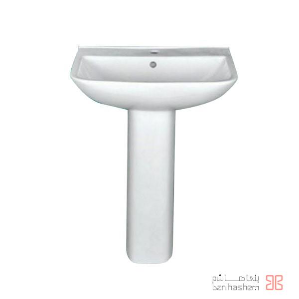 Parsceram-Toilet-Tania روشویی پایه دار پارس سرام مدل تانیا - Image 1
