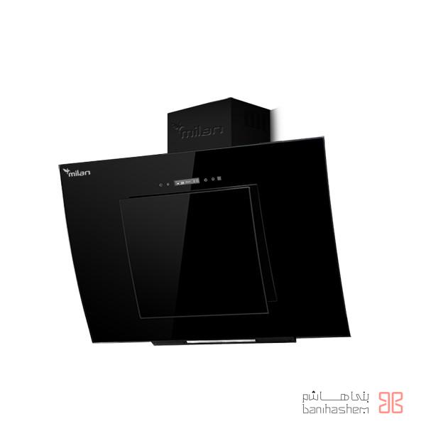 Milan-Hood-Mersa-B هود میلان برنز مدل مرسا لمسی مشکی عرض 90 - Image 1