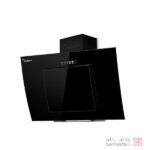 هود میلان برنز مدل مرسا دکمه‌ای مشکی عرض 60