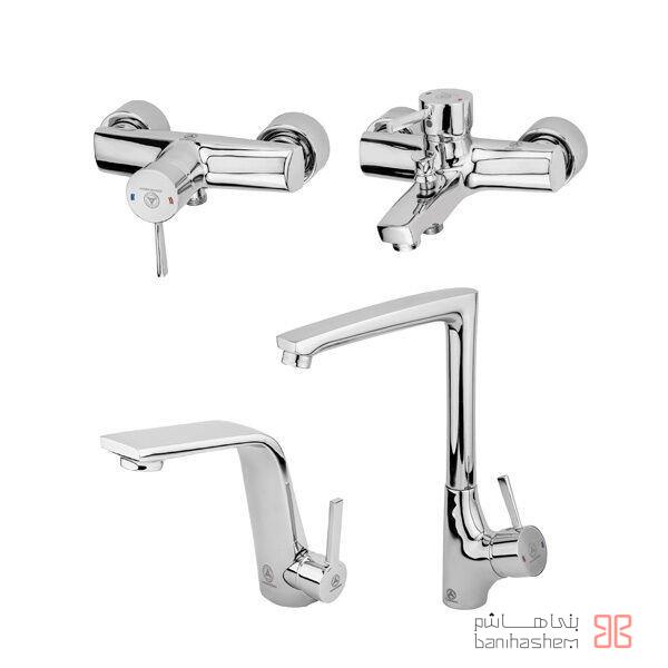 Gh_4_AlmasDO شیر آلات قهرمان مدل الماس دسته ارکیده - Image 1