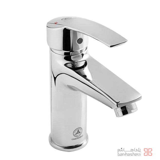 Gh_Ro_BahadorSM شیر روشویی قهرمان مدل بهادر کروم مات - Image 1