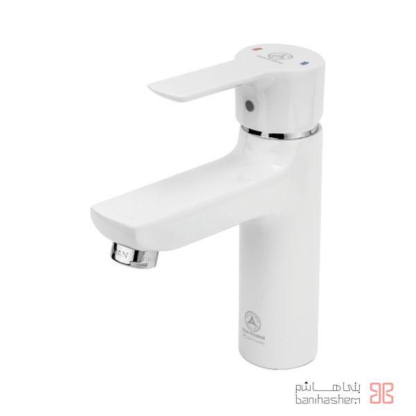 Gh_Ro_YaghotW شیر روشویی قهرمان مدل یاقوت سفید - Image 1