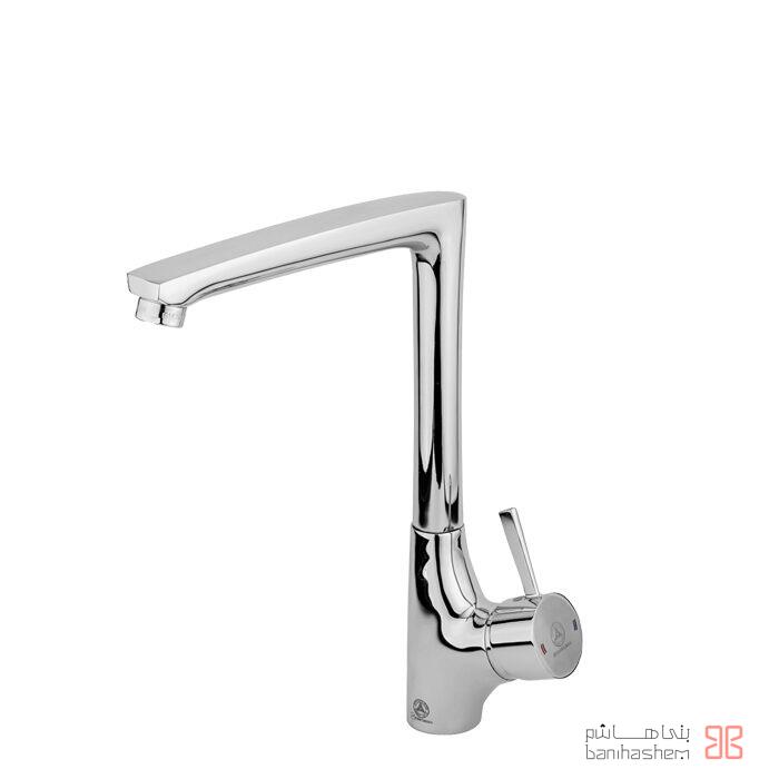 Gh_Zarf_AlmasDO شیر ظرفشویی قهرمان مدل الماس دسته ارکیده - Image 1