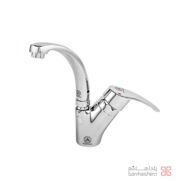 Gh_Zarf_SpaniaRoyal2 شیر ظرفشویی علم کوتاه قهرمان مدل اسپانیا رویال - Image 1