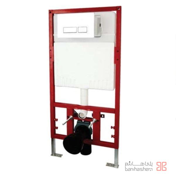 Rassan_Felashtank_Wallhang فلاش تانک توکار راسان مدل وال هنگ - Image 1