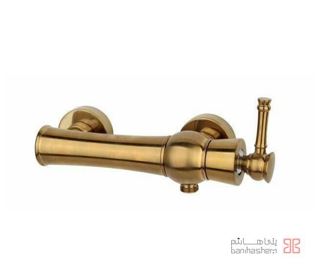 Rassan_To_ElizeGM شیر توالت راسان مدل الیزه طلایی مات - Image 1