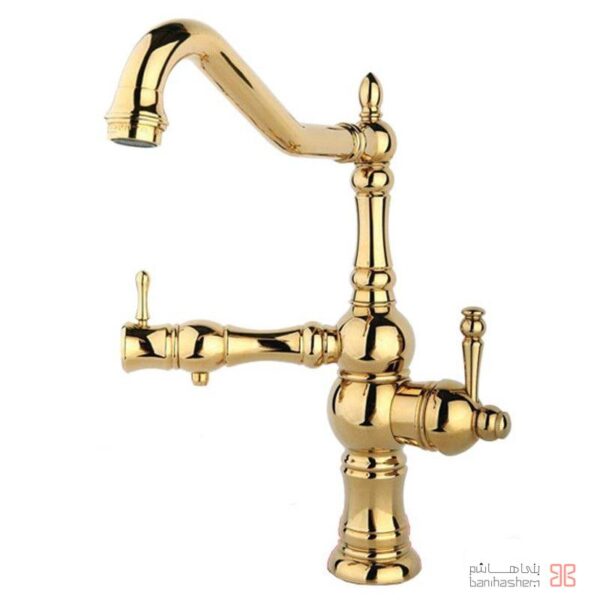 شیر ظرفشویی تصفیه دار راسان مدل لیزا طلایی