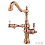 شیر ظرفشویی تصفیه دار راسان مدل لیزا رزگلد