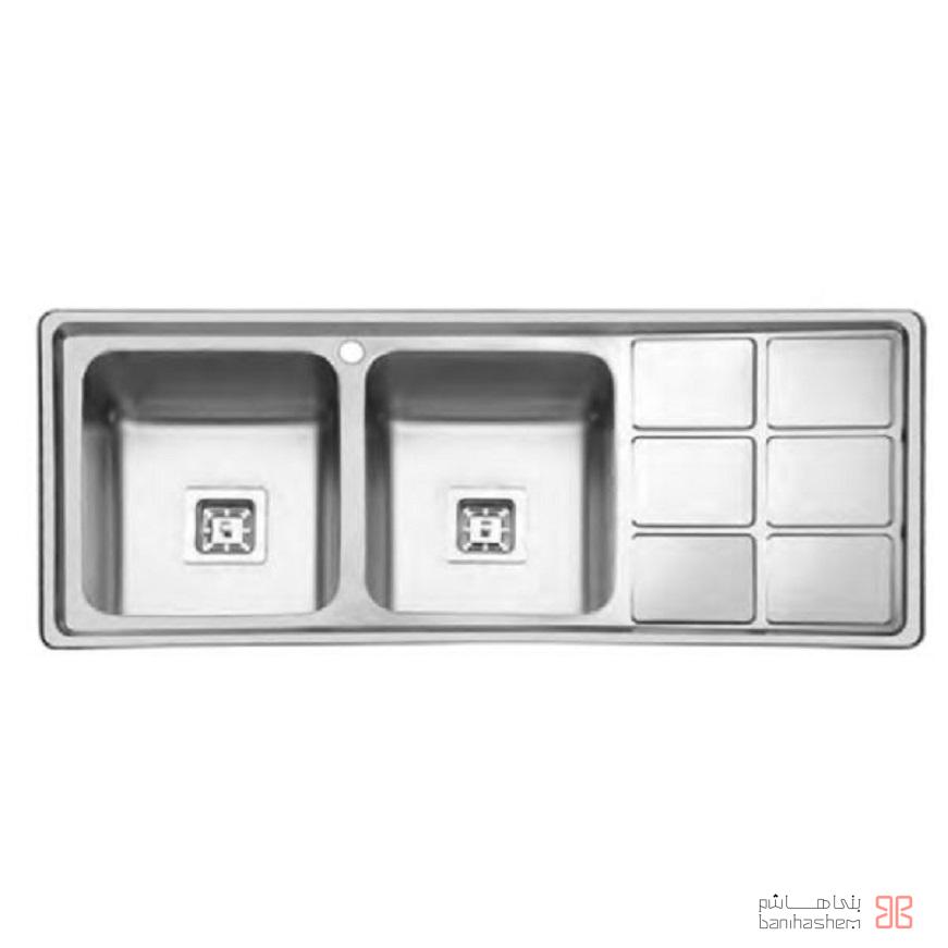 jilard-X-101 سینک استیل توکار جیلارد مدل X_101 - Image 1