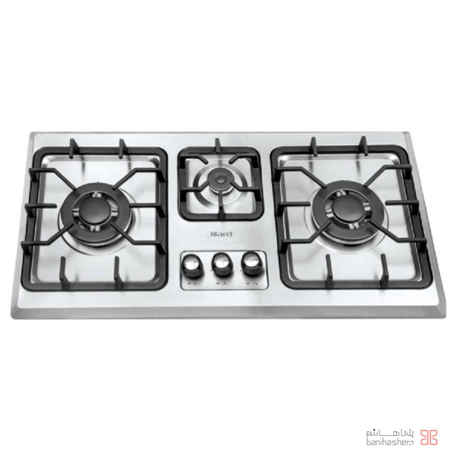 jilard-gas-S_2302 اجاق گاز استیل چهارشعله جیلارد مدل S_2302 - Image 1