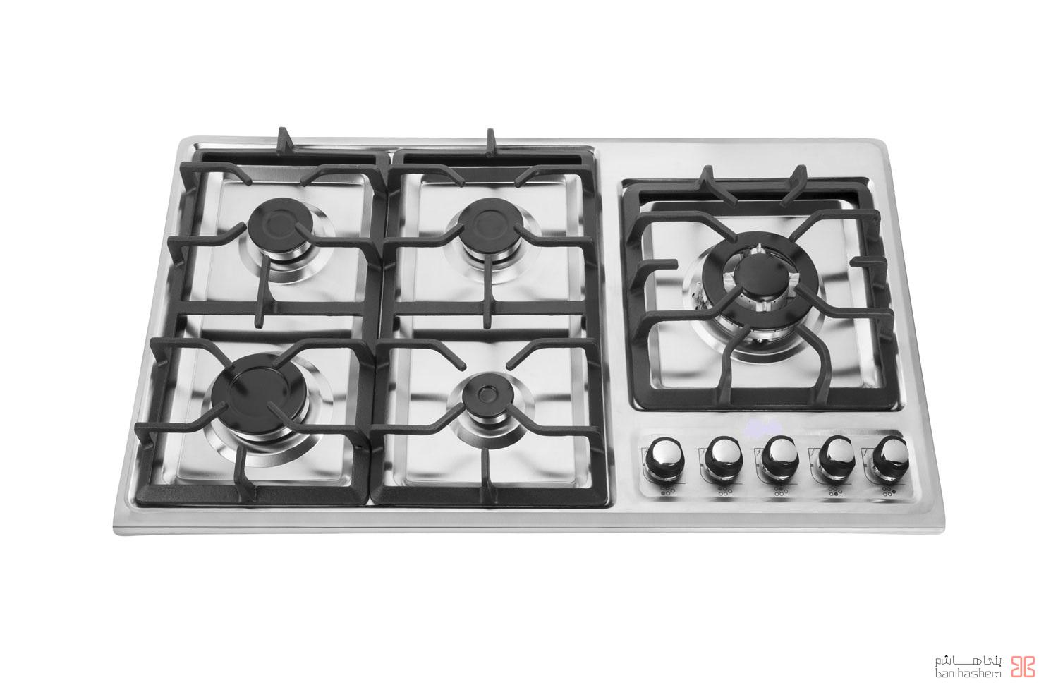 jilard-gas-S_2501S اجاق گاز استیل پنج شعله جیلارد مدل S_2501S - Image 1