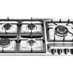 اجاق گاز استیل پنج شعله جیلارد مدل S_2503S