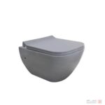 توالت فرنگی وال هنگ مروارید مدل کاپریس طوسی