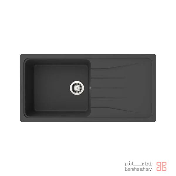 سینک گرانیتی بیمکث مدل 0014 مشکی