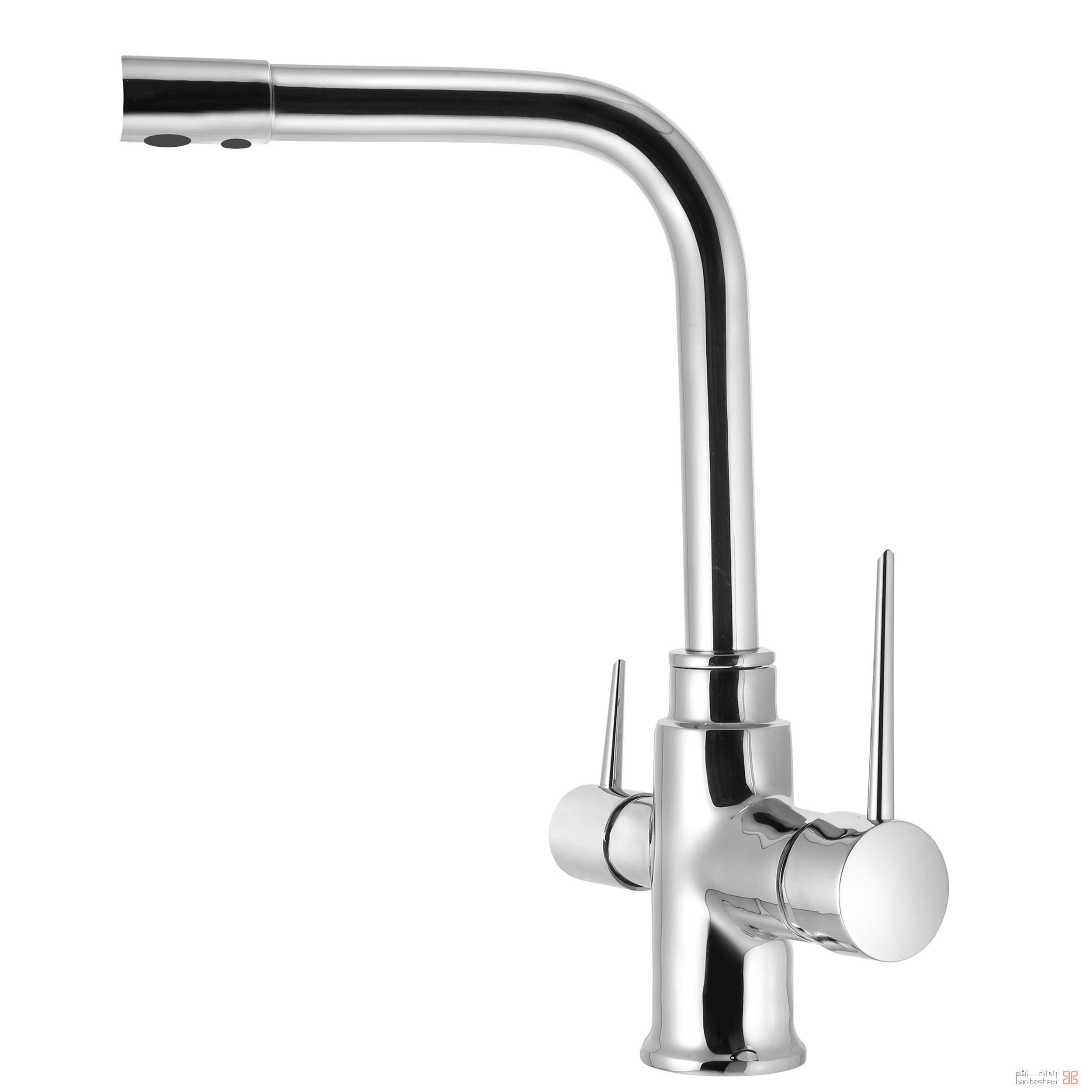 Owj_Zarf2_Vista شیر ظرفشویی دوکاره اوج مدل ویستا کروم - Image 1