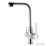 شیر ظرفشویی دوکاره اوج مدل ویستا کروم مات