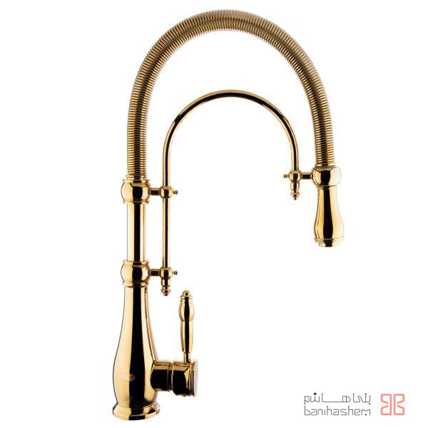 Owj_Zarf_KeravitG شیر ظرفشویی اوج مدل کراویت طلایی - Image 1