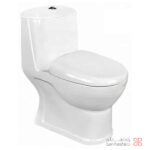 توالت فرنگی مروارید مدل ورونا طوسی