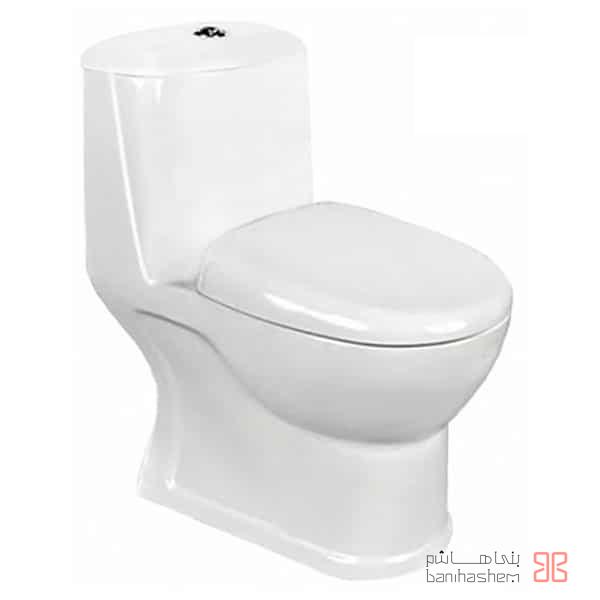 Morvarid_Farangi_Verona توالت فرنگی مروارید مدل ورونا مشکی - Image 1