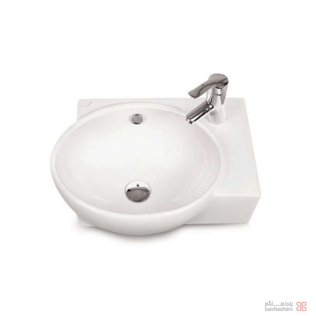 روشویی روکابینتی مروارید مدل پارمیدا 52