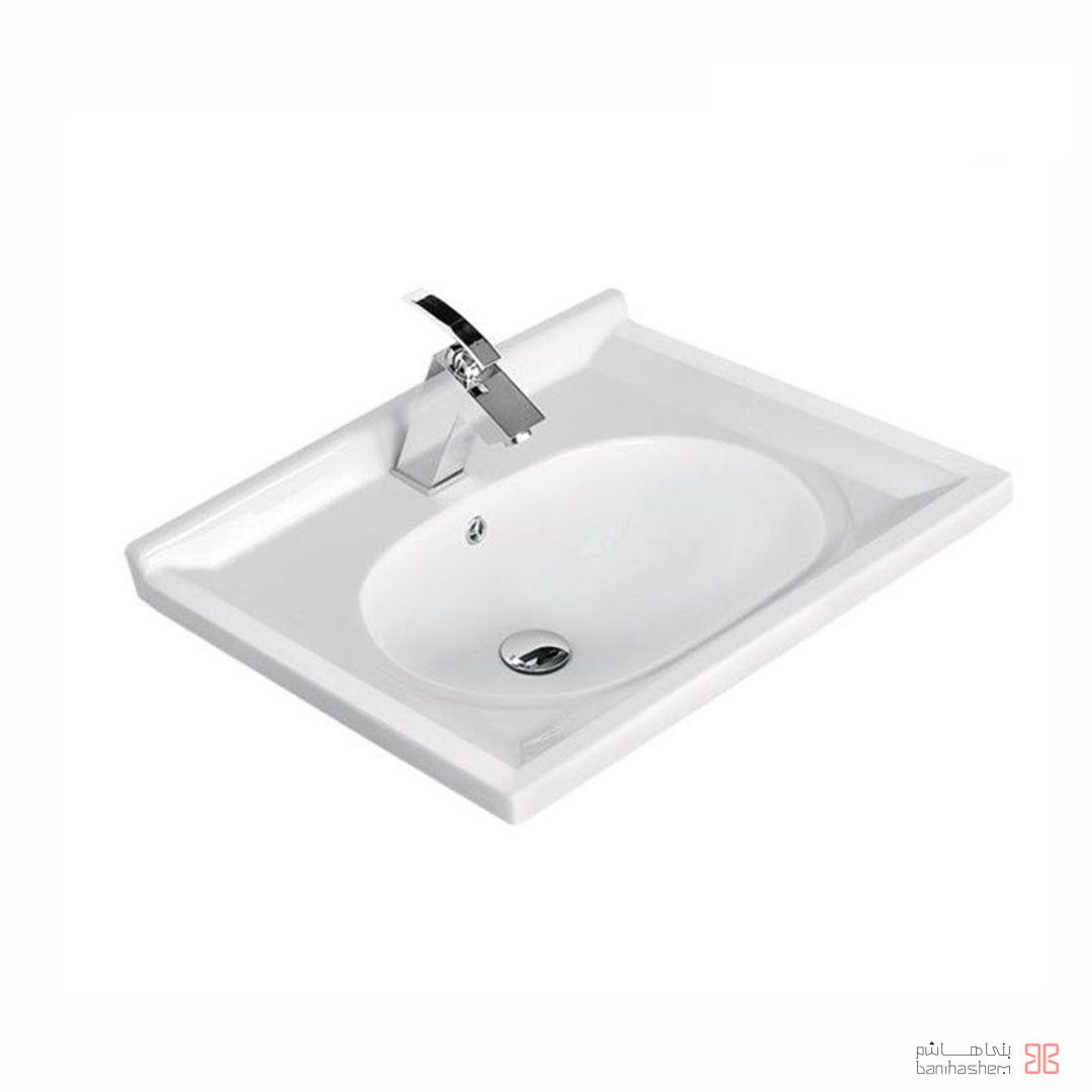 Morvarid_RoCabin_Verona60 روشویی روکابینتی مروارید مدل ورونا 60 - Image 1