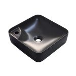 روشویی رو سنگی مروارید مدل آلفا 40 مشکی