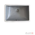 روشویی زیر سنگی مروارید مدل SPA طوسی