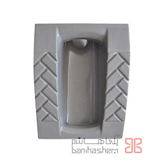 Morvarid_Zamini_KeronT توالت زمینی مروارید مدل کرون گود طوسی - Image 1