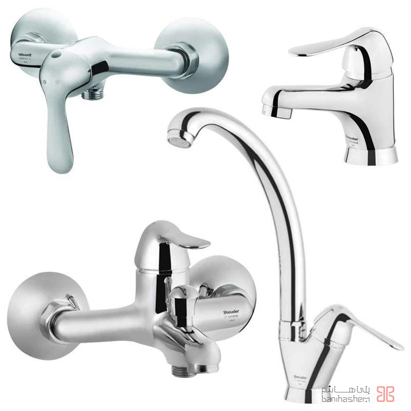 Shoder_4_Eko_C شیرآلات شودر مدل اکو کروم - Image 1