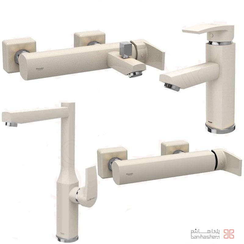 Shoder_4_UonikP_SHC شیرآلات شودر مدل یونیک پلاس شیری کروم - Image 1