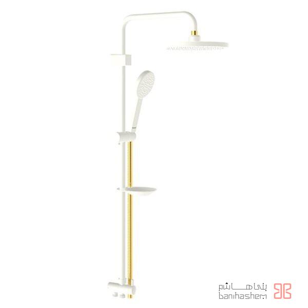 Shoder_AlamYoniverst_Deko_SHG علم دوش شودر مدل دکو طلایی مات - Image 1