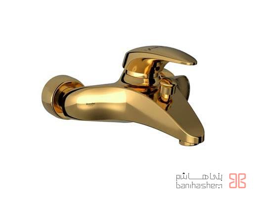 Shoder_Beth_Senior_G شیر دوش شودر مدل سنیور طلایی - Image 1