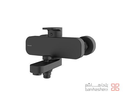 Shoder_Beth_Tain_B شیر دوش شودر مدل تاین مشکی - Image 1