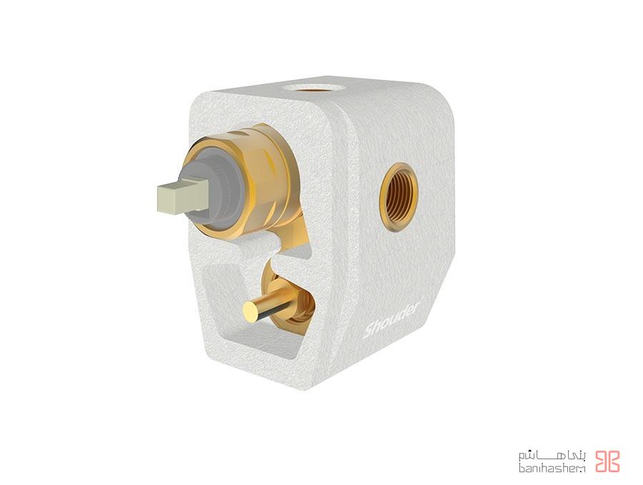 Shoder_Box_Tain_A باکس شیرآلات توکار شودر مدل E - Image 1