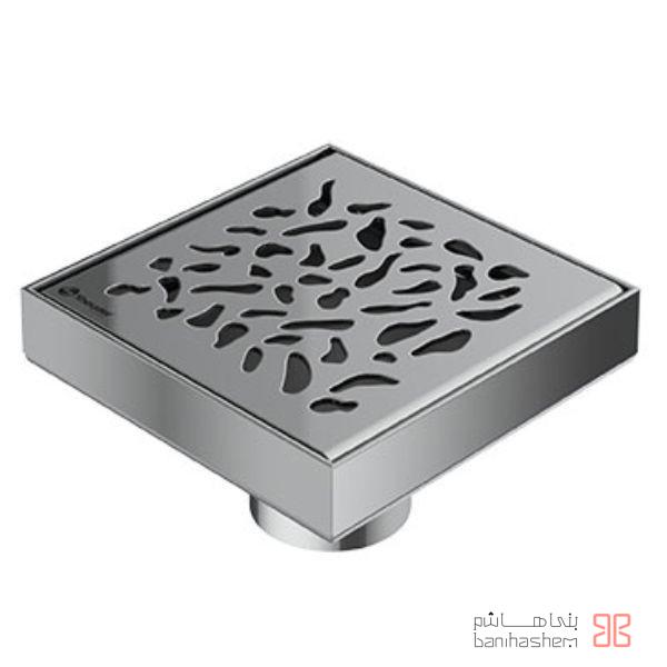 Shoder_KAF_Lidz10_C کفشور شودر مدل لیدز 10*10 کروم مات - Image 1