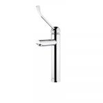 شیر بیمارستانی شودر مدل پایه بلند کروم