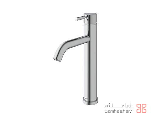 Shoder_RoshB_Marino_C شیر روشویی پایه بلند شودر مدل مارینو کروم - Image 1
