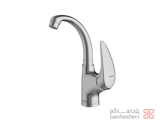 Shoder_RoshZ_Senior_C شیر روشویی زدرا شودر مدل سنیور کروم - Image 1